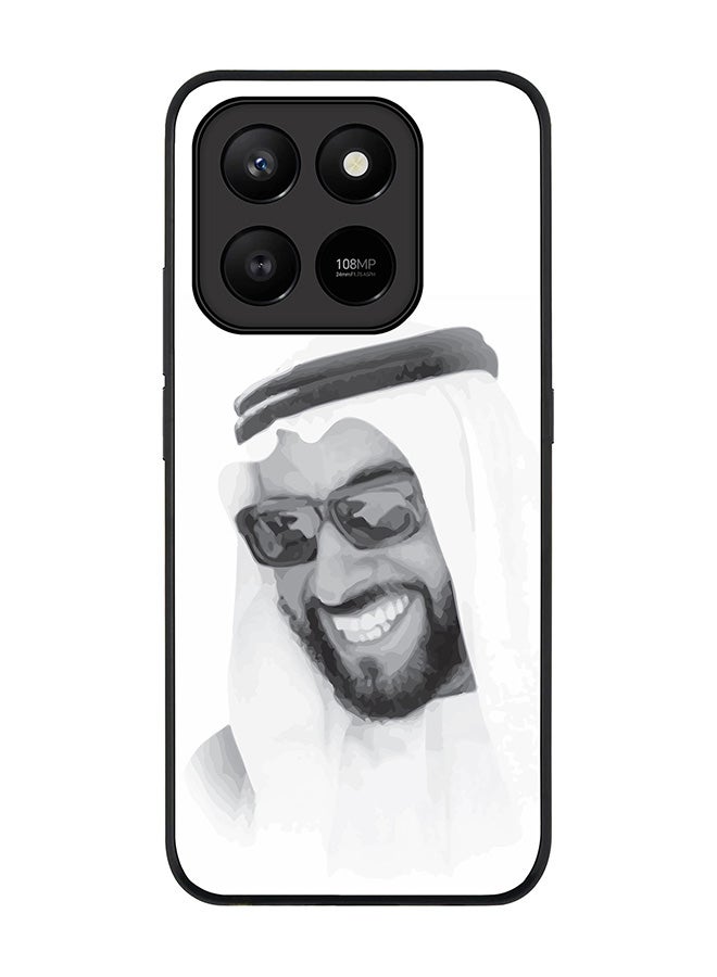 Stylizedd غطاء ذكي رفيع لهاتف Honor X7d 4G / X7d 5G / 400 ، حماية كاميرا ، مضاد للصدمات - زايد، والدنا - Image 1